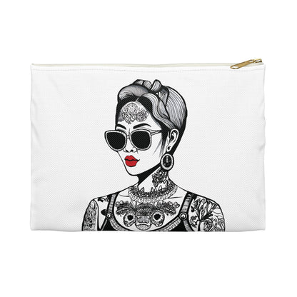Louise Accessory Mini Pouch - Tribal Tattoo Design Printify