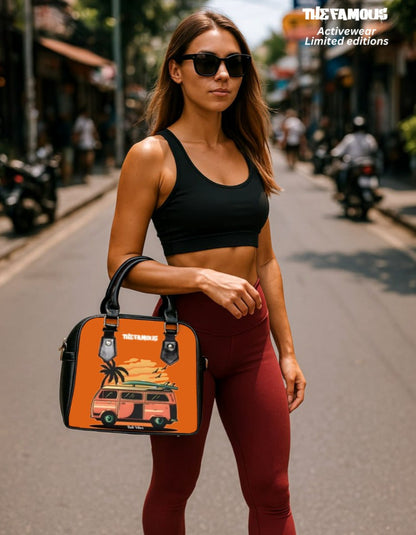AYUNA Bali Vibe orange handbag – limited edition by TheFamous